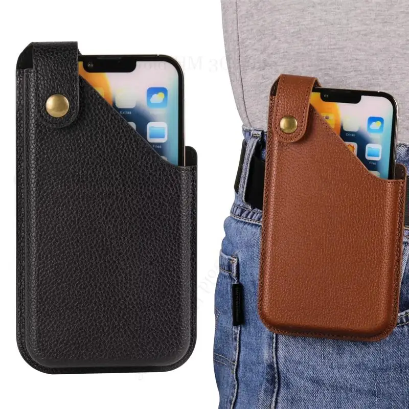 

For Google Pixel 8A 8 Pro Leather Case Waist Phone Bag For Pixel 7A 6a 6 7 8 Pro 5a 4a 3a 3 2 4 XL Holster Belt Clip Phone Pouch