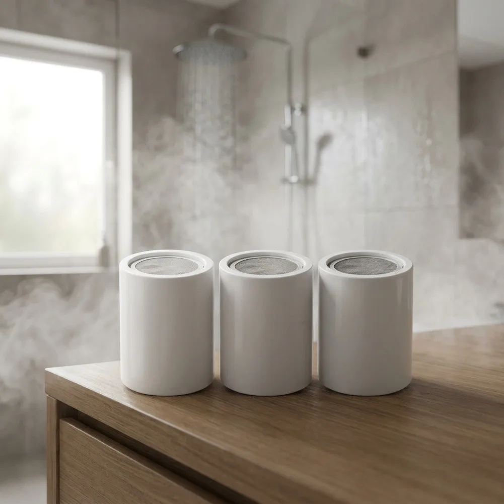 Multi-Stage Water Purifying Shower Filter Cartridge to Reduce Heavy Metals and Scale While Supporting Skin Hair Health