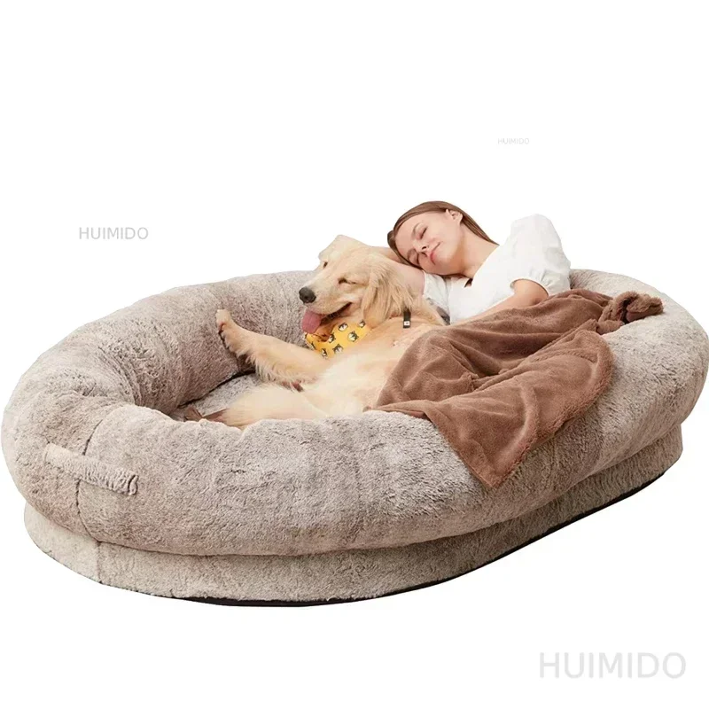 Nordic Comfy Lounge Lazy Couch Puffs Floor Sleeper Big Pouf Geant Furniture Home Kennel Modern Soft Bed Bean Bag Dog Adults