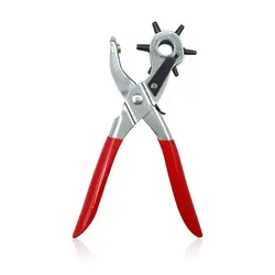 Professional Leather Punch Tool For Belts Watch Straps Handbag Multi Function Pliers