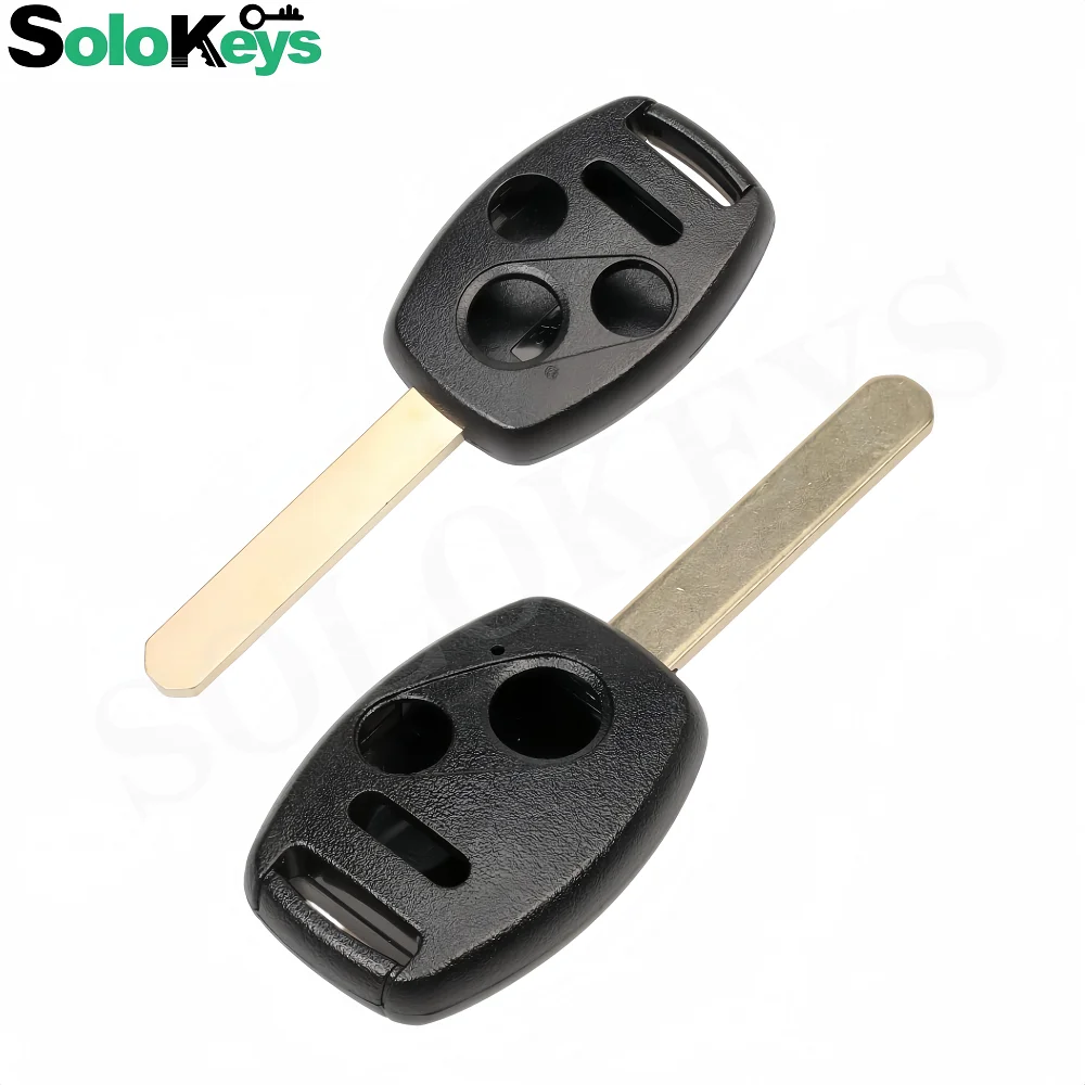 SOLOKEYS High Quality car Remote Key Shell For Honda Accord Civic Insight Ridgeline 2003 2008 2009 Car