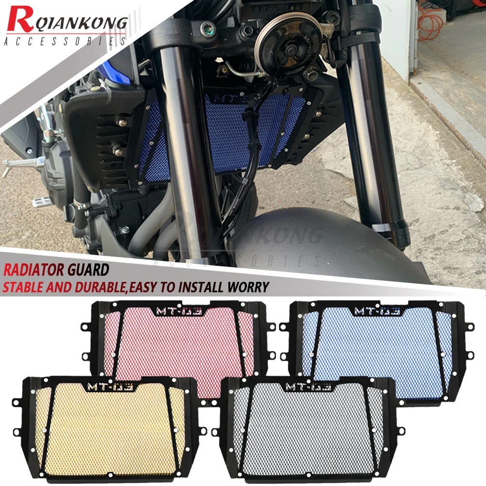 

Radiator Grille Guard Cover Motorcycle Protector FOR YAMAHA MT-03 MT 03 MT25 MT03 2015-2019 2020 2021 2022 2023 2024 2025 2026