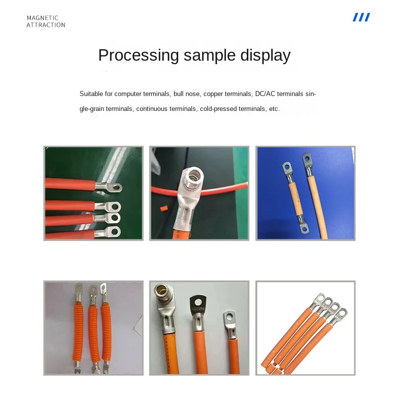 Precision New Energy Servo Terminal Charging  Cable Manufacturing Equipment Nose Crimping Stripping Cutting Features