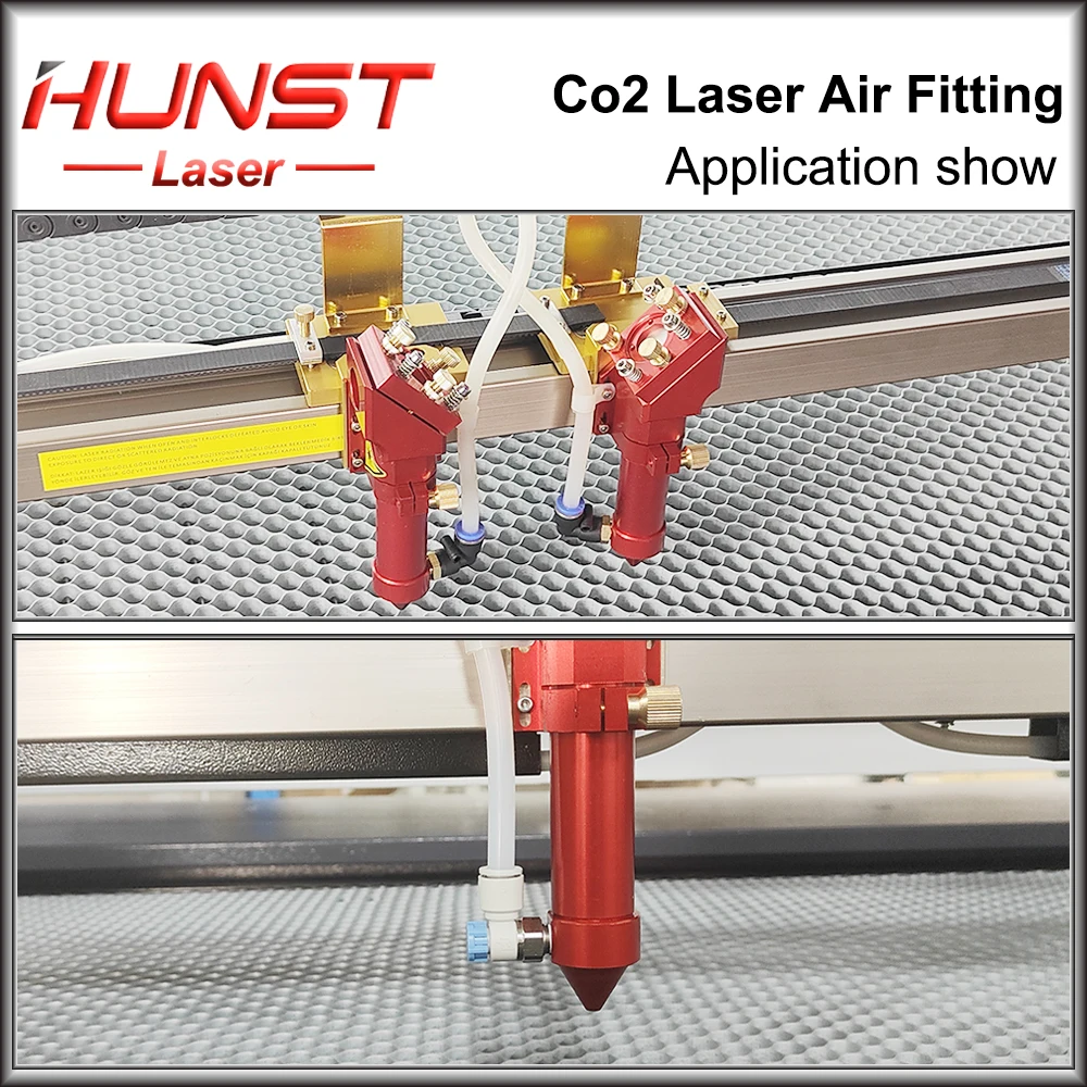 HUNST آلة الليزر فوهة الغاز تنظيم الهواء قطر 6 مللي متر 8 مللي متر 10 قطعة/السلع لرأس ليزر Co2.