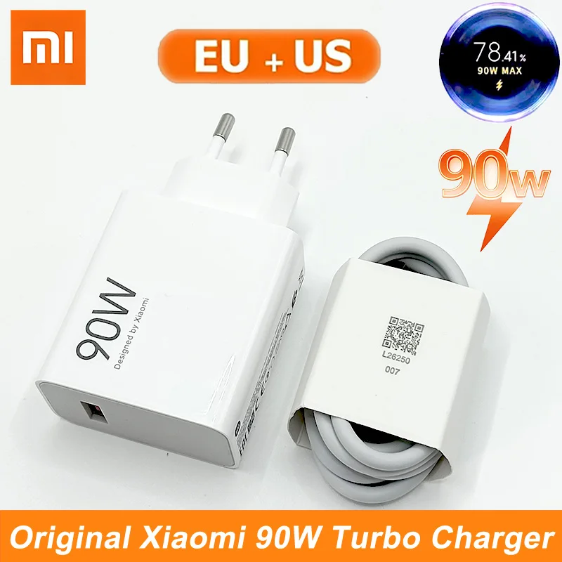 

Оригинальное зарядное устройство Xiaomi 90W Hyper Turbo Charge, адаптер для сверхбыстрой зарядки, кабель для Mi 17, 15 Ultra, Redmi 15C, K Pad, Poco C85X, M8