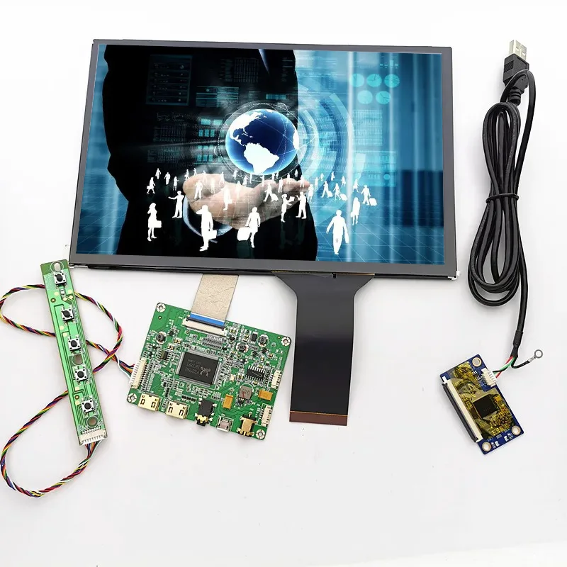 10.1 inch LCD display capacitive touch module kit 2560x1600 HDMI -compatible LCD Module Car Raspberry Pi 3 Game XBox PS4 Monitor