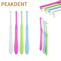 10pcs Orthodontic Brush End Tuft Tapered Toothbrush Pointed Head Correction Clean Teeth Gap Floss Oral Hygiene Teeth Brushes