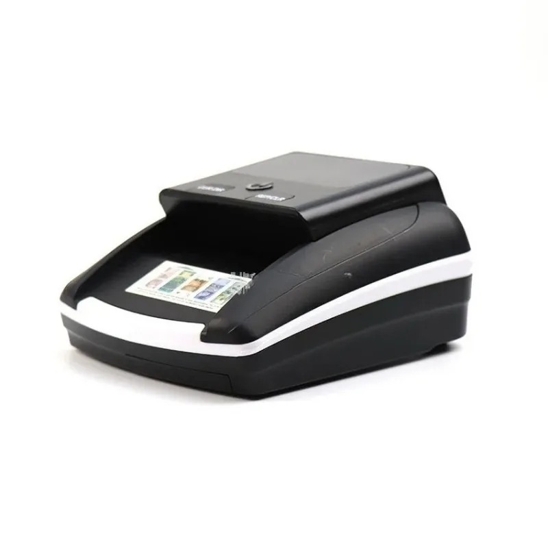 Mini Portable Fake Banknote Detector Total Amount Display Euro USD Conterfeit UV Currency Money Cash Detector with 500mA Battery