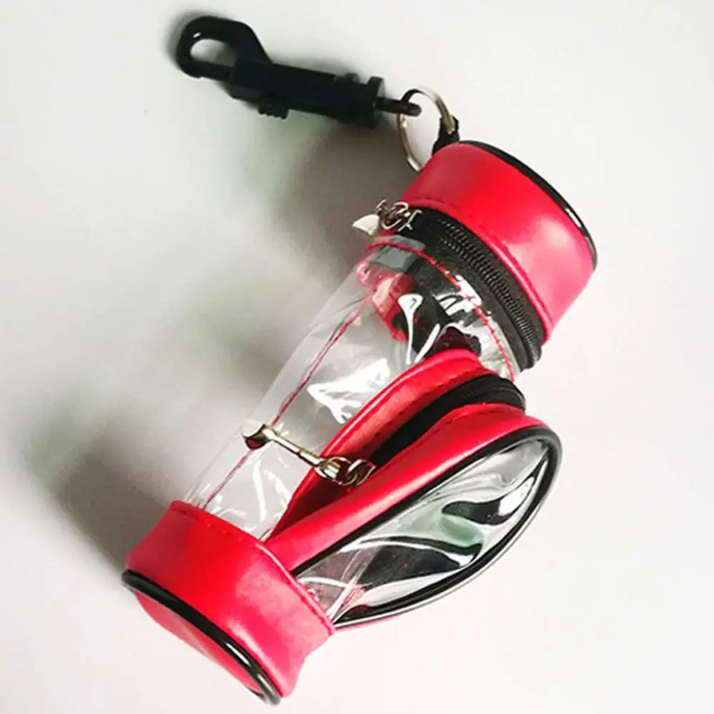 

High Quality PU Golf Pouch Waterproofing Durable Golf Mini Bag Large Capacity Portable Golf Accessories