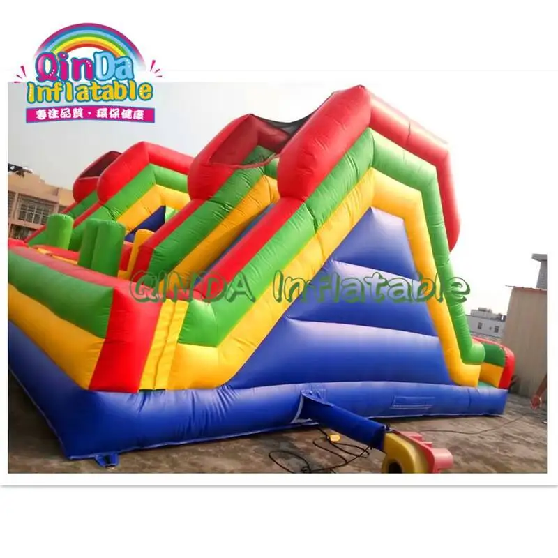 Château de saut gonflable chaud 2019, château gonflable de saut de videur gonflable de bande dessinée de catégorie commerciale avec glissière pour les enfants