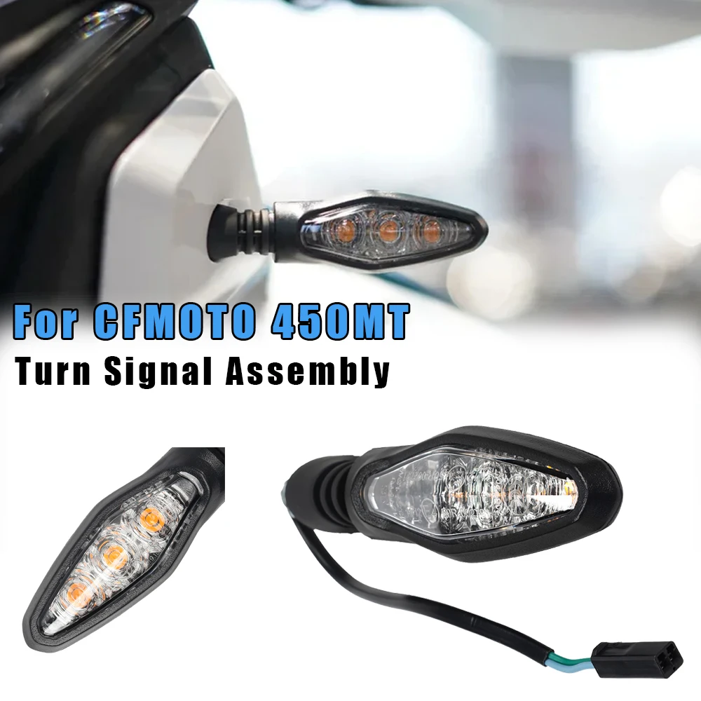 Turn Signals Suitable For CFMOTO 450MT 450 MT MT450 Front and Rear Signal Lamp Left Right Lighting & Indicators Motorcycle Parts