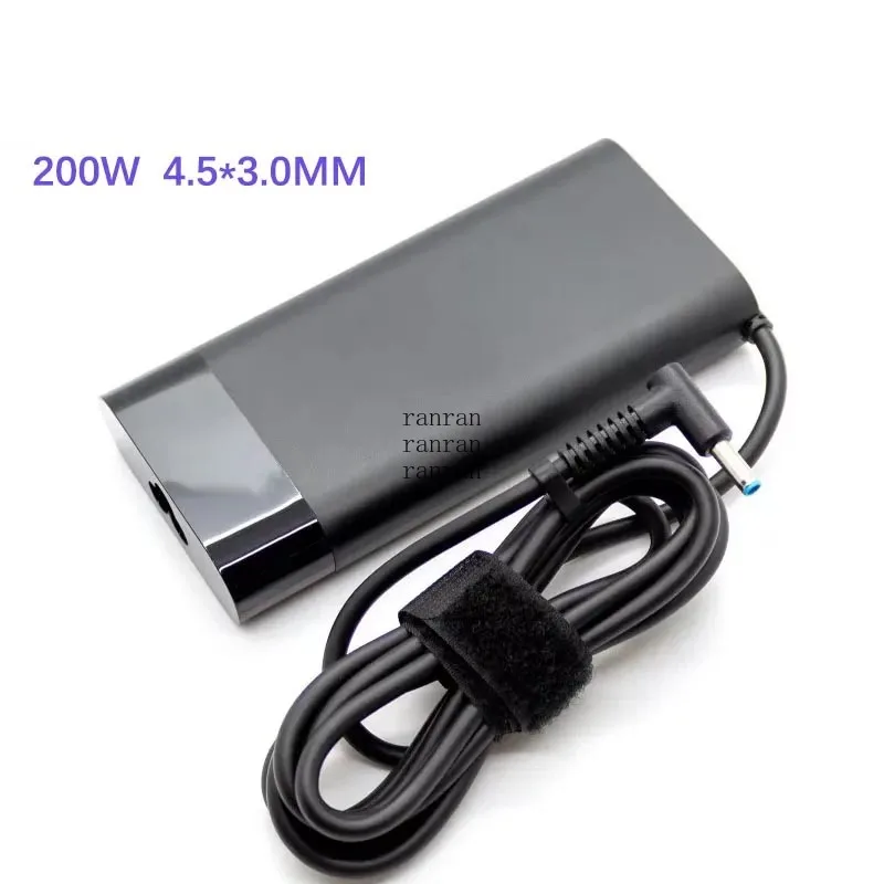

Genuine AC Adapter Charger 19.5V 10.3A 200W 4.5X3.0MM for HP TPN-DA10 L15879-002 L15537-001 L00818-850 ADP-200HB Oval Shape