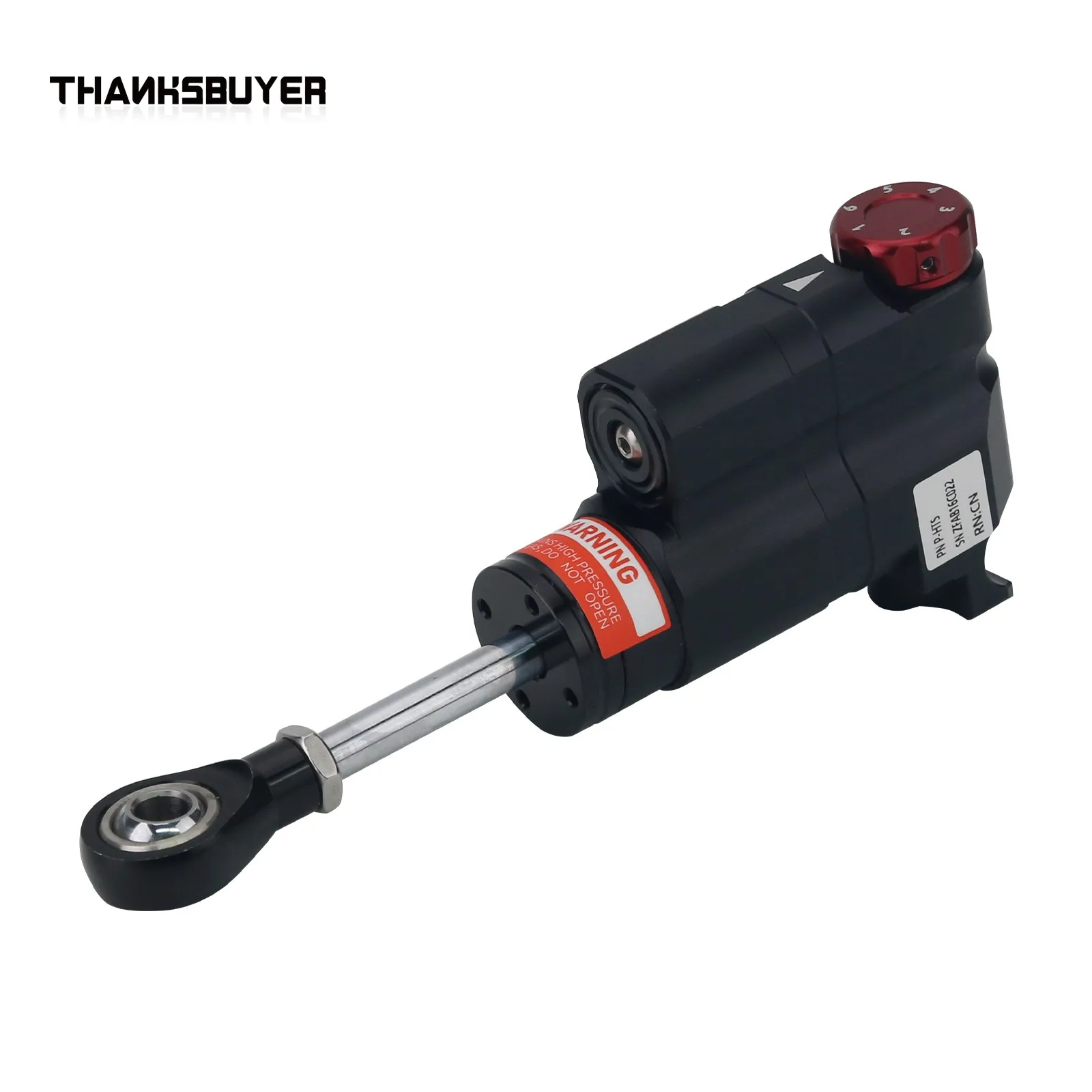 Sistema de acelerador hidráulico P-HTS Simulador de carreras Soporte de amortiguador ajustable de 6 engranajes para simulación de pedal de juego serie P1000