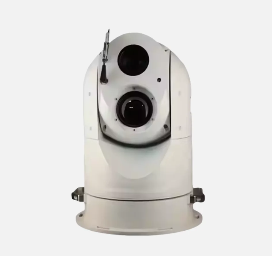 UV-TH977-7552 Fixed Lens Focus Fire Detection Gyro Marine Ship Mounted Rotary IP66 Dual Thermal PTZ Camera CMOS Night Vision