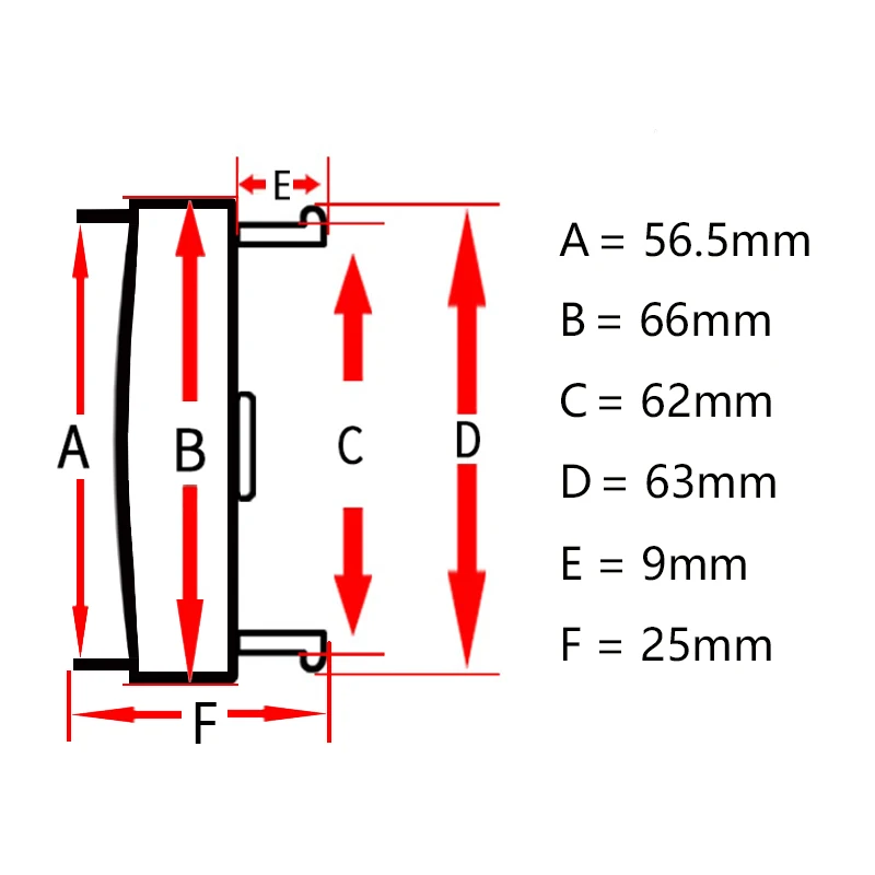 4pcs/lot 66MM Fit 56mm 56.5mm Curved Surface Logo ABS Car Wheel Center Wheel Rim Hub Cap Car Rim Cover Modification Accessories