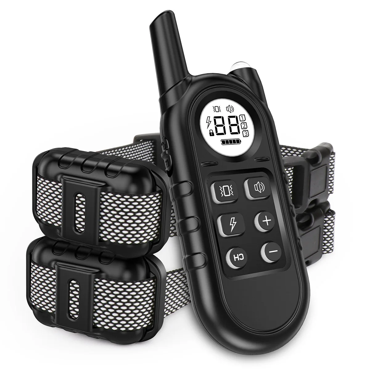 

Dog Training Collar for Small Medium Large Dogs, Electric Dog Collar with Beep/Safe Static/Vibration Modes, IPX7 Waterproof