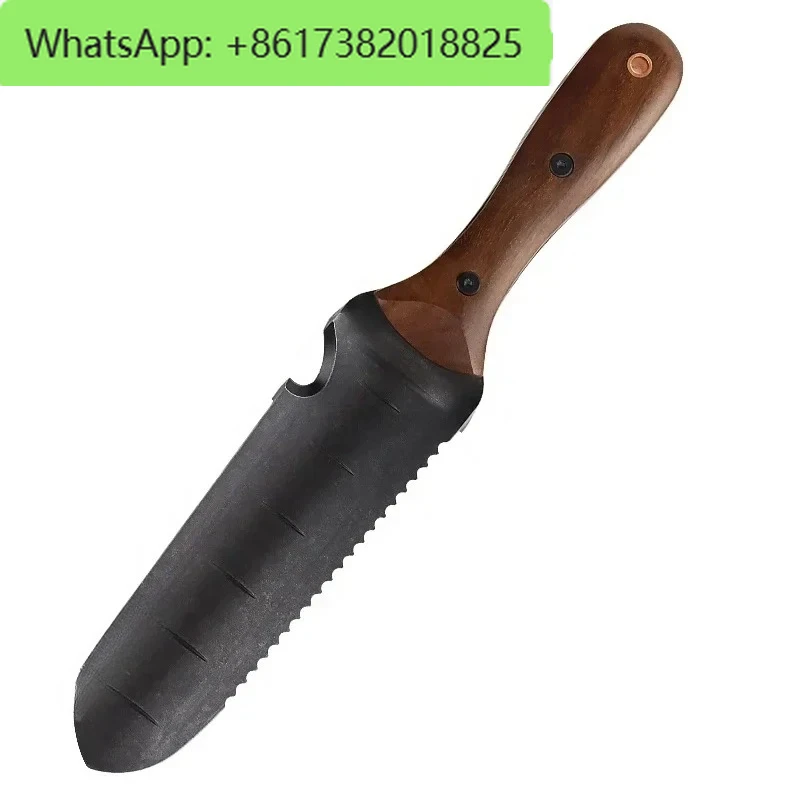 

Садовые инструменты с деревянной ручкой из нержавеющей стали 440, нож Hori с кожей для прополки