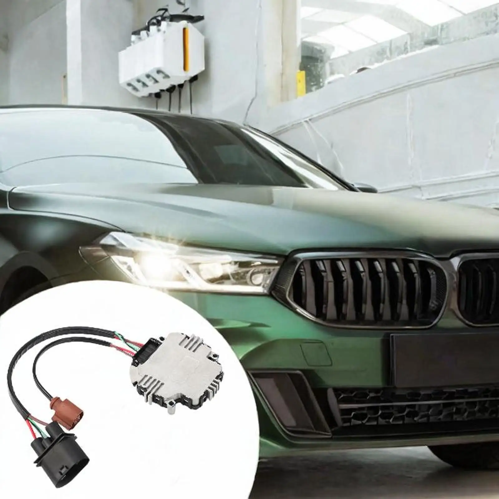 

Engine Radiator Cooling Fan Control Module Wide Compatibility Replace Parts