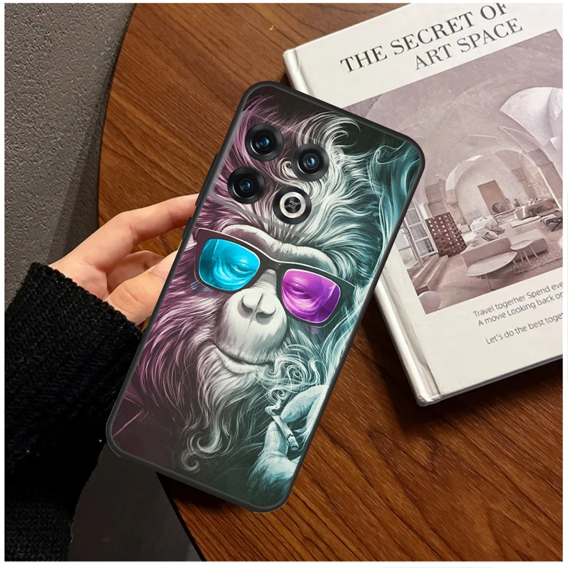 Amazing Monkey Chimpanzee Case For OnePlus 8 9 10 Pro 11 12 9R 10T 10R 12R OnePlus Nord 3 CE 2 Lite CE4 N10 N20 Cover