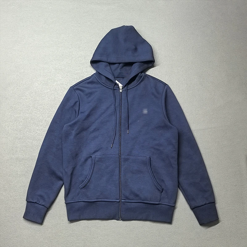 

Spring Autumn Hooded Sweatirt Men's Casual Long Sve Comfortable Breathable Mixed Fabric Cardigan Sle Outerwear