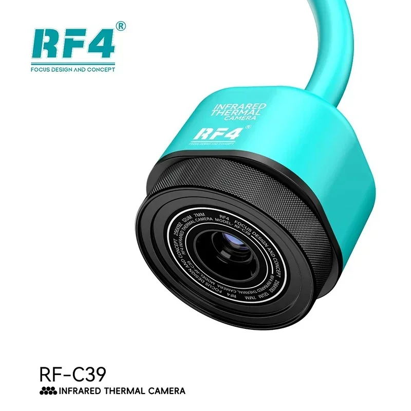 RF-C39 2-in-1 4K الأشعة تحت الحمراء المزدوج الطيف التصوير الحراري اختبار ماس كهربائى للمجهر لوحة دارات مطبوعة أداة إصلاح خطأ #4