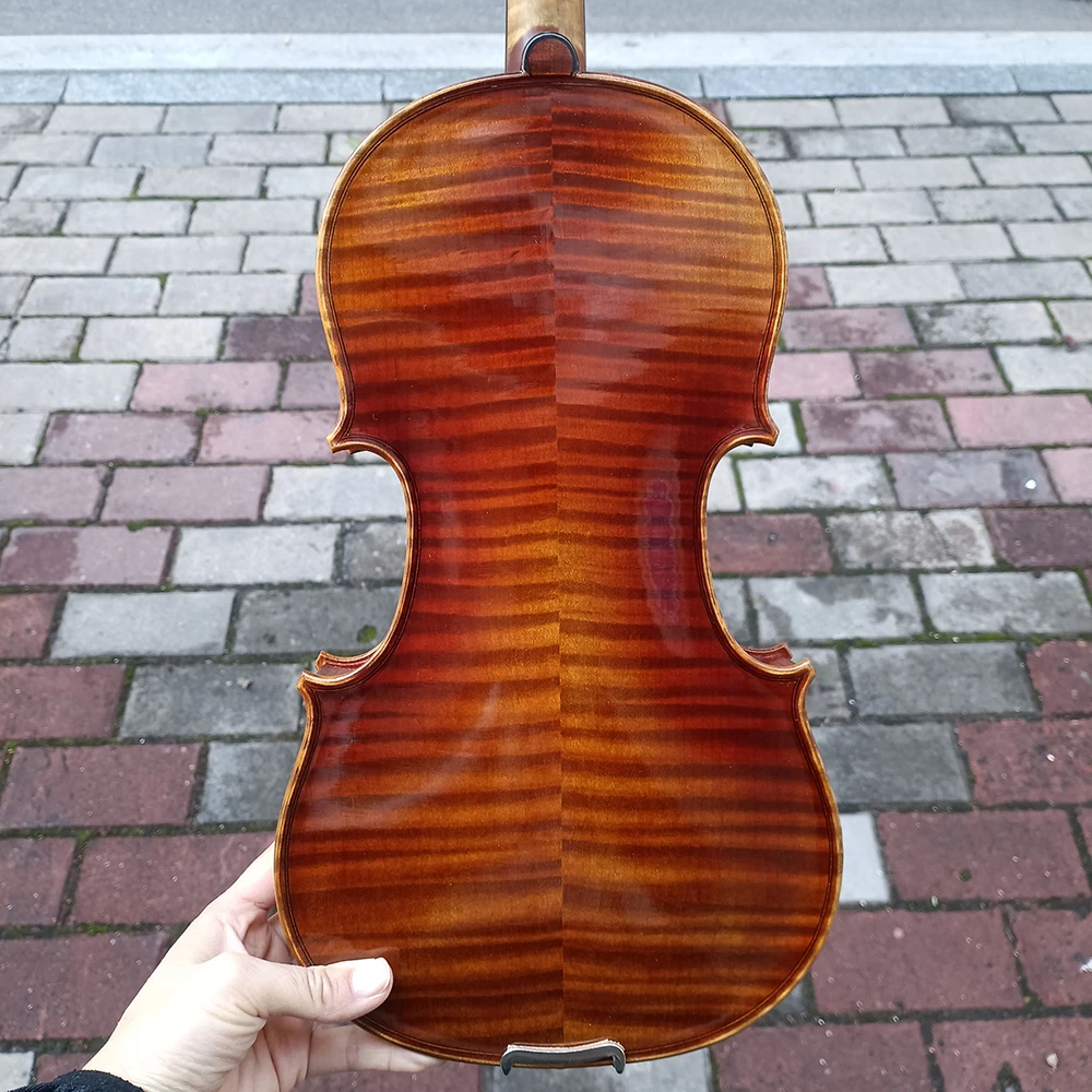 

30 years spruce wood copy Stradivarius 1715 Handmade Violin 4/4 Oily varnish solid wood Violin professional Musical Instruments