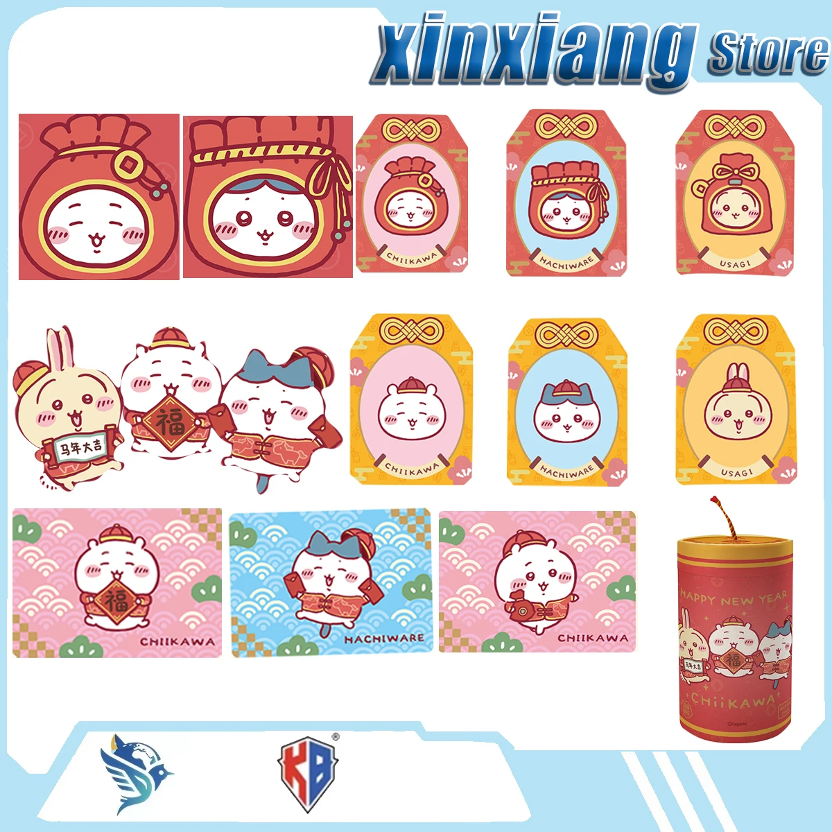 kabao-culture-creative-works-jikikawa-cartoon-characters-in-anime-and-manga-card-collection-healing-style-cute-and-soothing