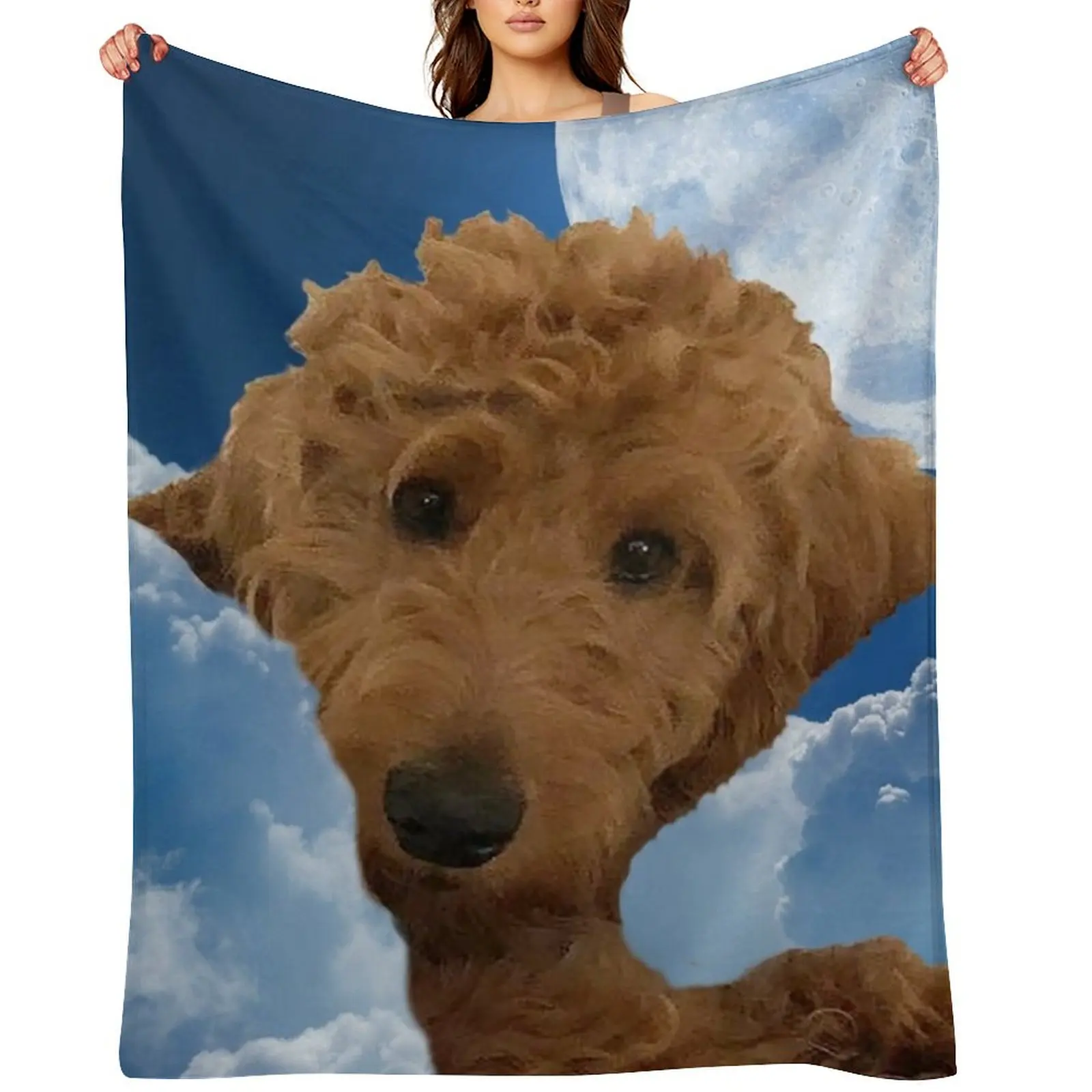 

Dog Golden Doodle Throw Blanket wednesday Fashion Sofas For Sofa Thin decorative Blankets