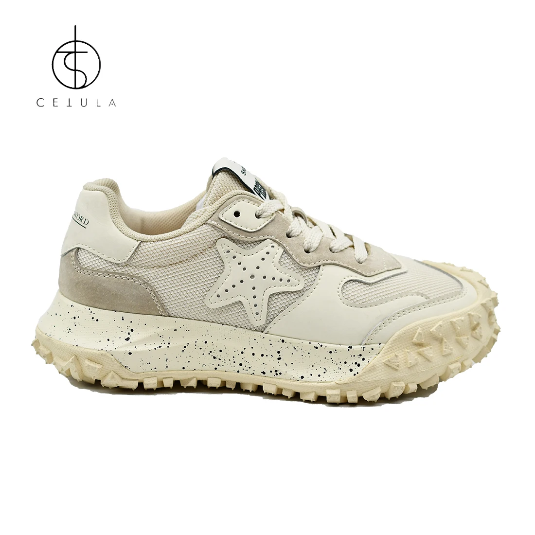 Cetula 2023 New Design Women's Rubber Mesh Fashione Sneakers