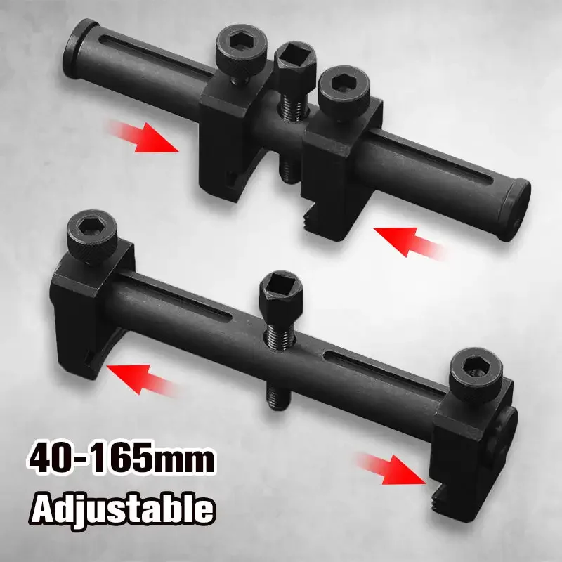 Adjustable Threaded Crankshaft Pulley Removal Tool Universal Puller For Ribbed Drive Pulley Crankshaft Remover Car Repair Tool