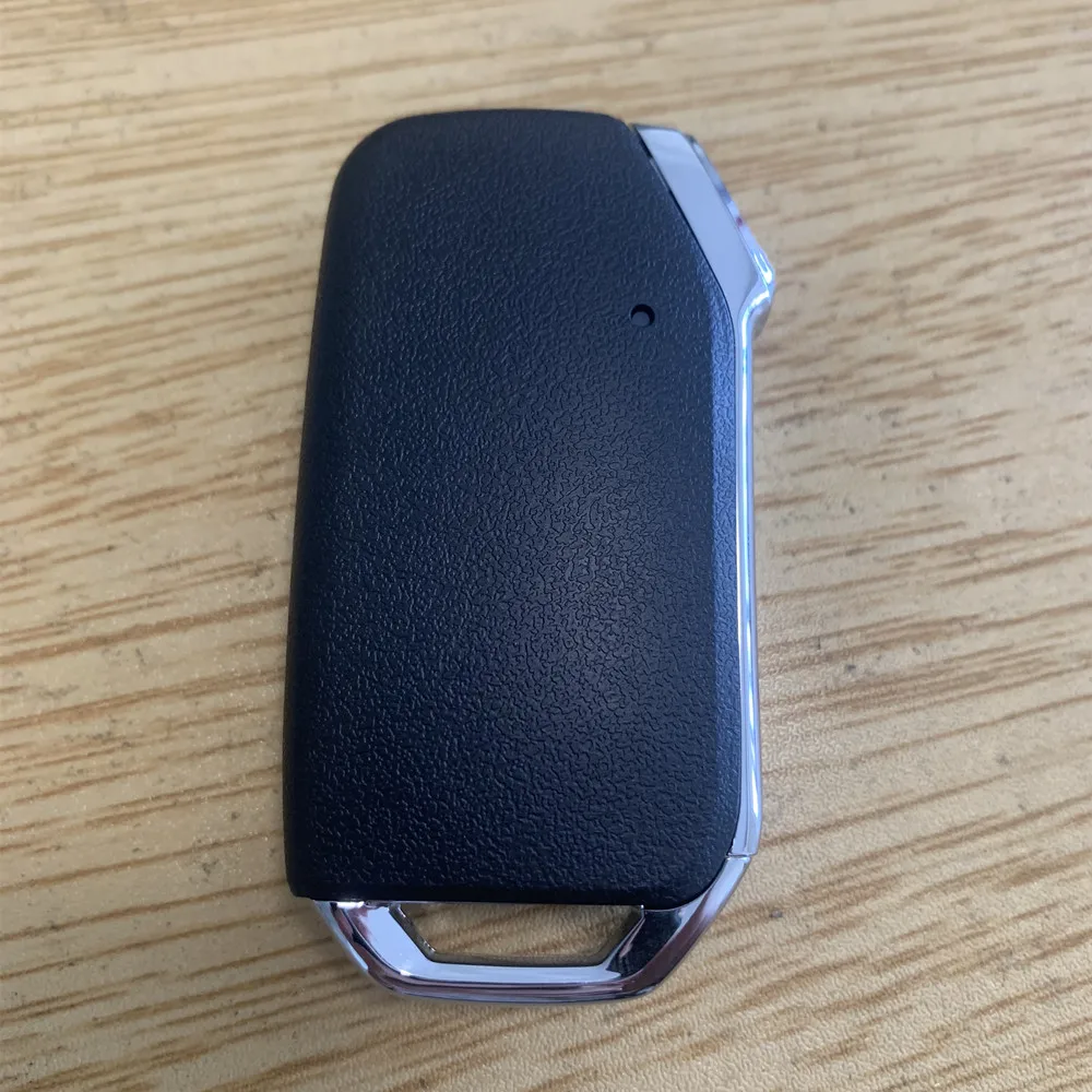 1 stücke Remote Smart Card Key Shell 4 Tasten für Kia Sportage Ceed Sorento Cerato Vorder schlüssel gehäuse mit ungeschnittenem Not schlüssel blatt