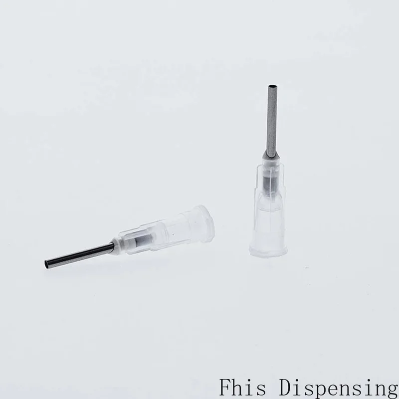 100 튜브 길이 접착제 분배 팩, 루어 슬립 블런트 팁, 16G, 0.5 인치