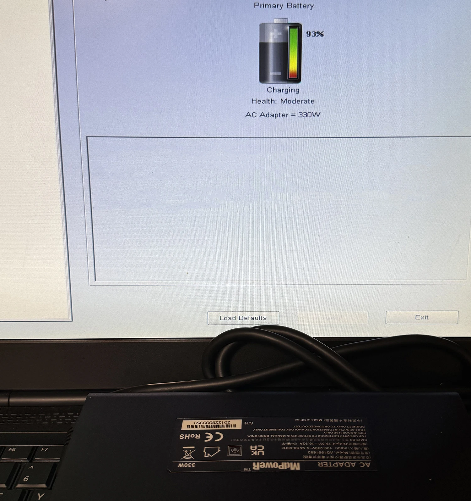 Slim 330W 19.5V 16.92A Charger for DELL Alienware M17 M18X X17 X51 Area-51m G15 G16 5530 7630 7620 DA330PM190 LA330PM190 DA330PM - Image 5