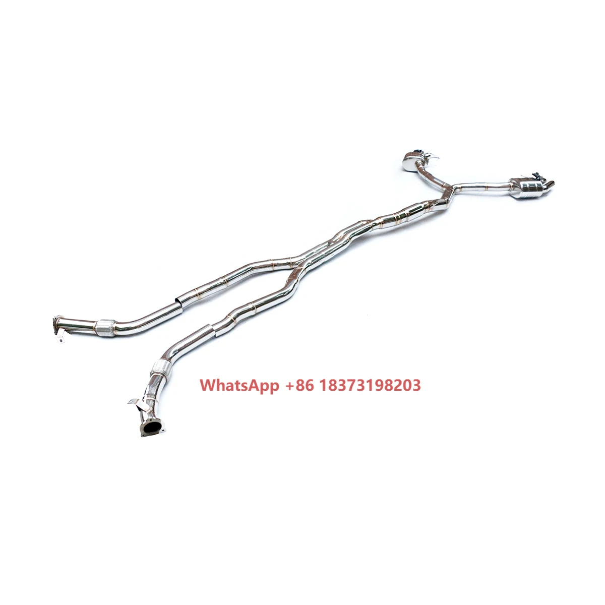 

Ecnal for RS4 RS5 B9 2.9T Sports Muffler Valve Exhaust SS304 Valve Exhaust