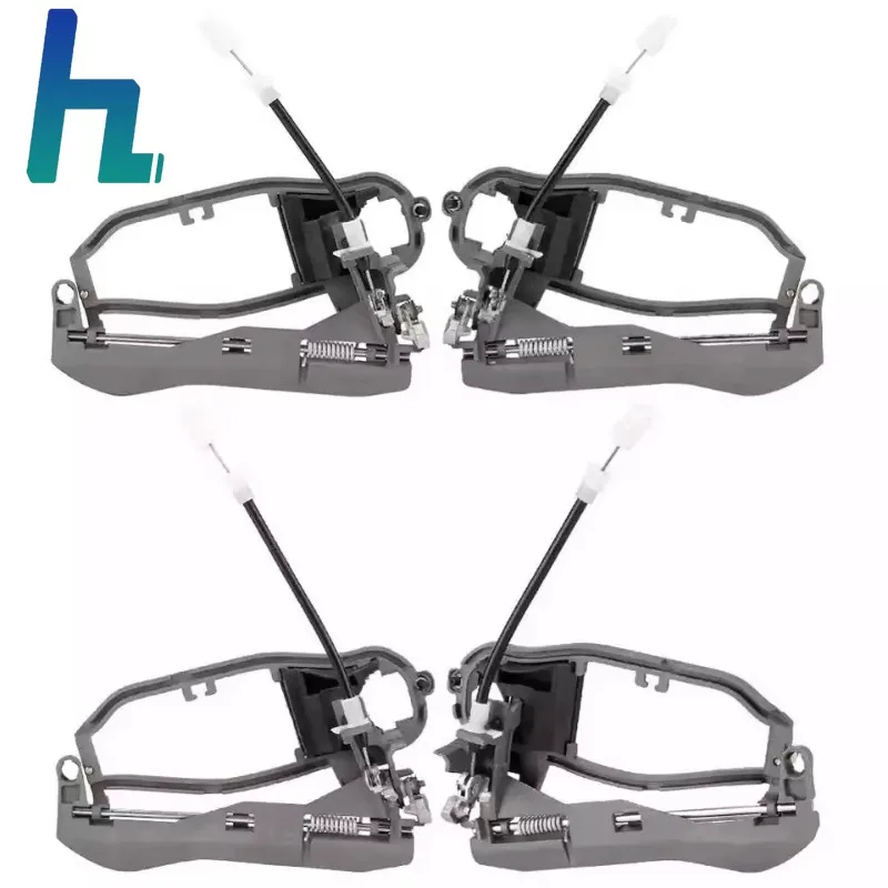 

51218243615 51218243616 Front Rear Door Handle Carrier Brackets Models For BMW X5 X6 E53 1999-06 51228243635 51228243636