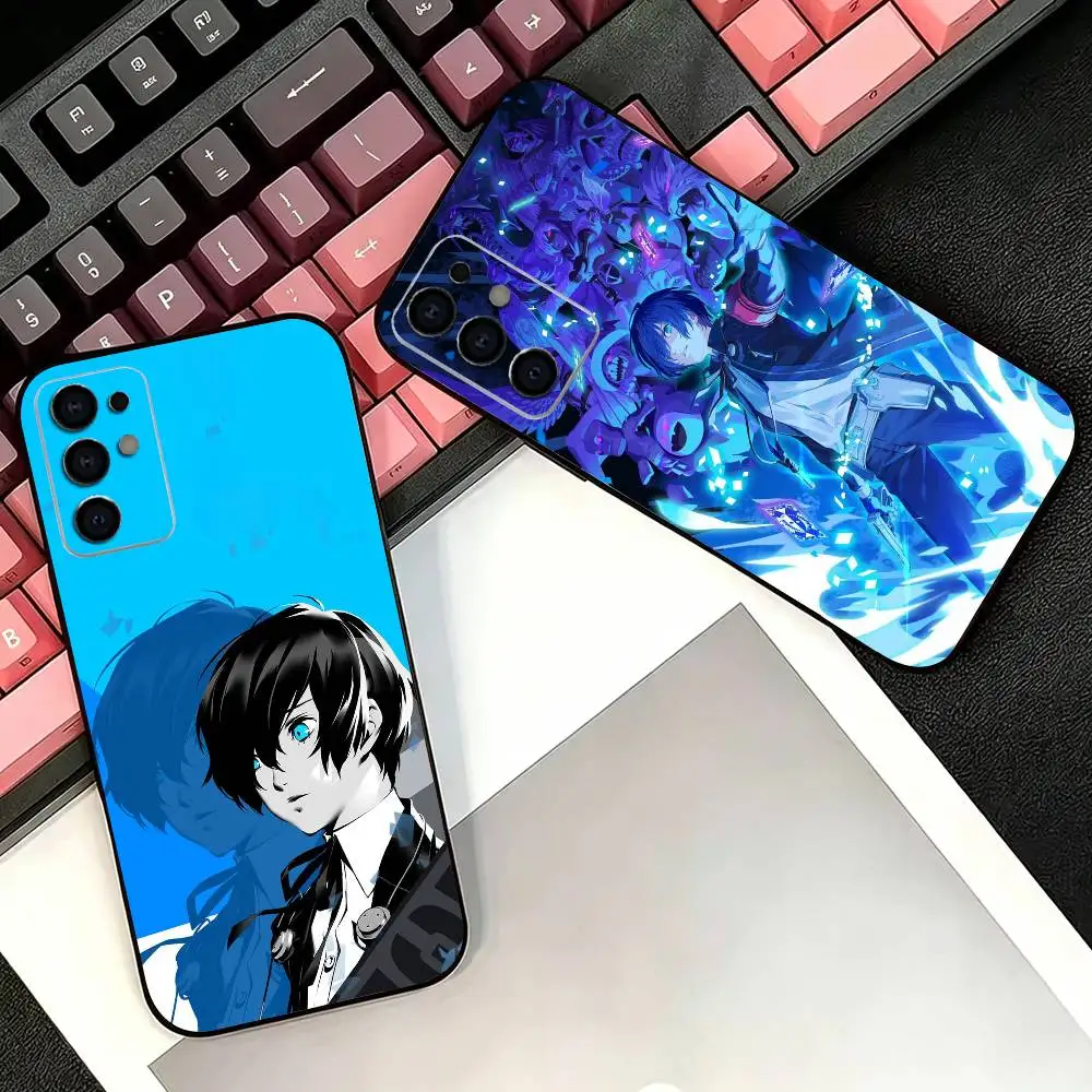 Female Protagonist P3P P-Persona 3  Phone Case For Samsung S26,25,24,21,22,21,20,10,9,8,7,6,5,Ultra,Plus,Fe,Lite Black Shell