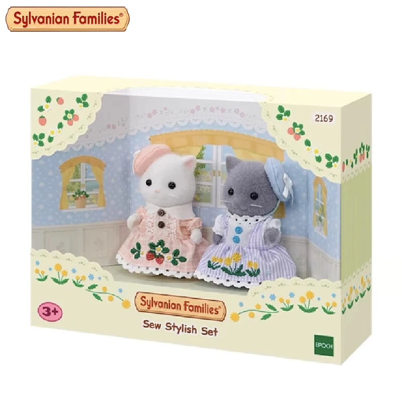 

Authentic Sylvanian Families Anime Character Simulation Playhouse Toy Room Decoration Toy Christmas Gift