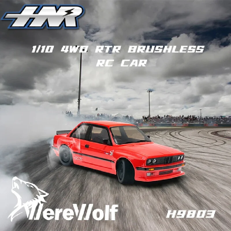 New HNR Hongnuo H9803 1/10 remote control electric flat-running drift car four-wheel drive remote control RC model car