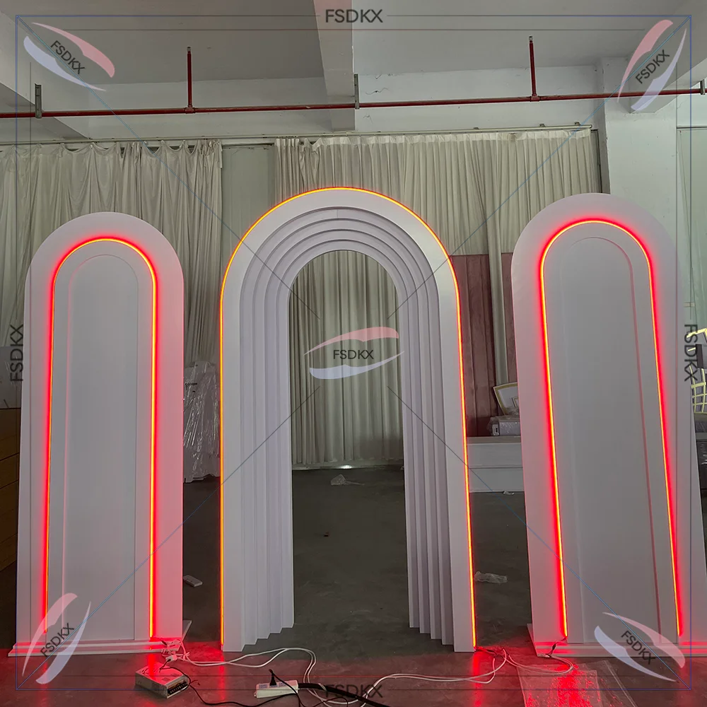 TOP Customized Acrylic Arch Backdrop Stage Decorations Wholesale