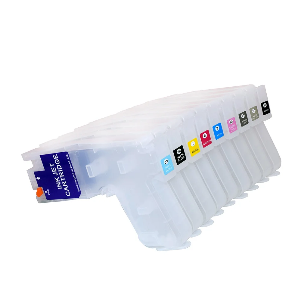 

9pcs 280ml/pc Refillable Ink Cartridges For Epson surecolor p800 SC-P800 Europe printer T8501