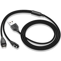 Magnetic USB Charging Cable 125cm Bone Conduction Headphone Charger for Shokz OpenRun Pro Mini/OpenComm/Garmin Instinct/Fenix6
