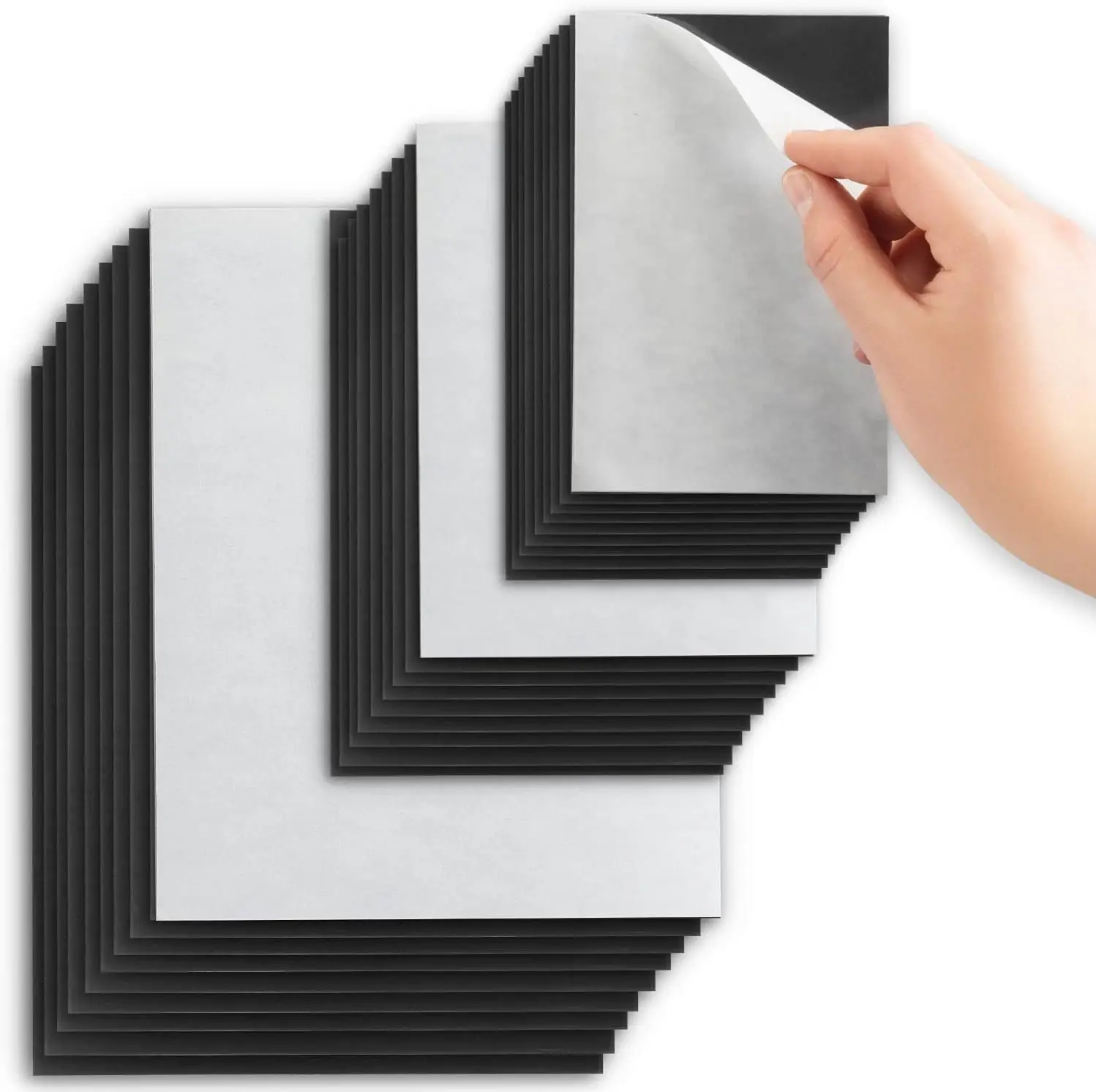 Flexible Cuttable Self Adhesive Magnetic Sheets for DIY Crafts Photos Stickers - Craft Magnets