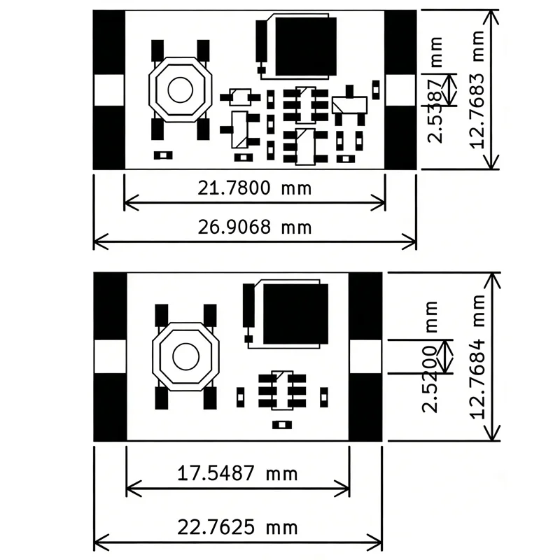 XL-10AL XL-10AH single button switch module one button switch module 3.5-5.4V/4.5-26V