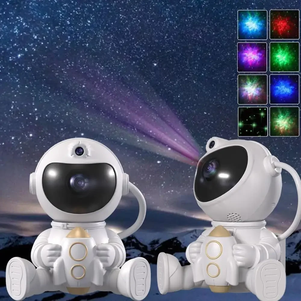 Astronaut Galaxy Projector, Night Light Projector for Bedroom, Gift for Kids Birthdays, Christmas