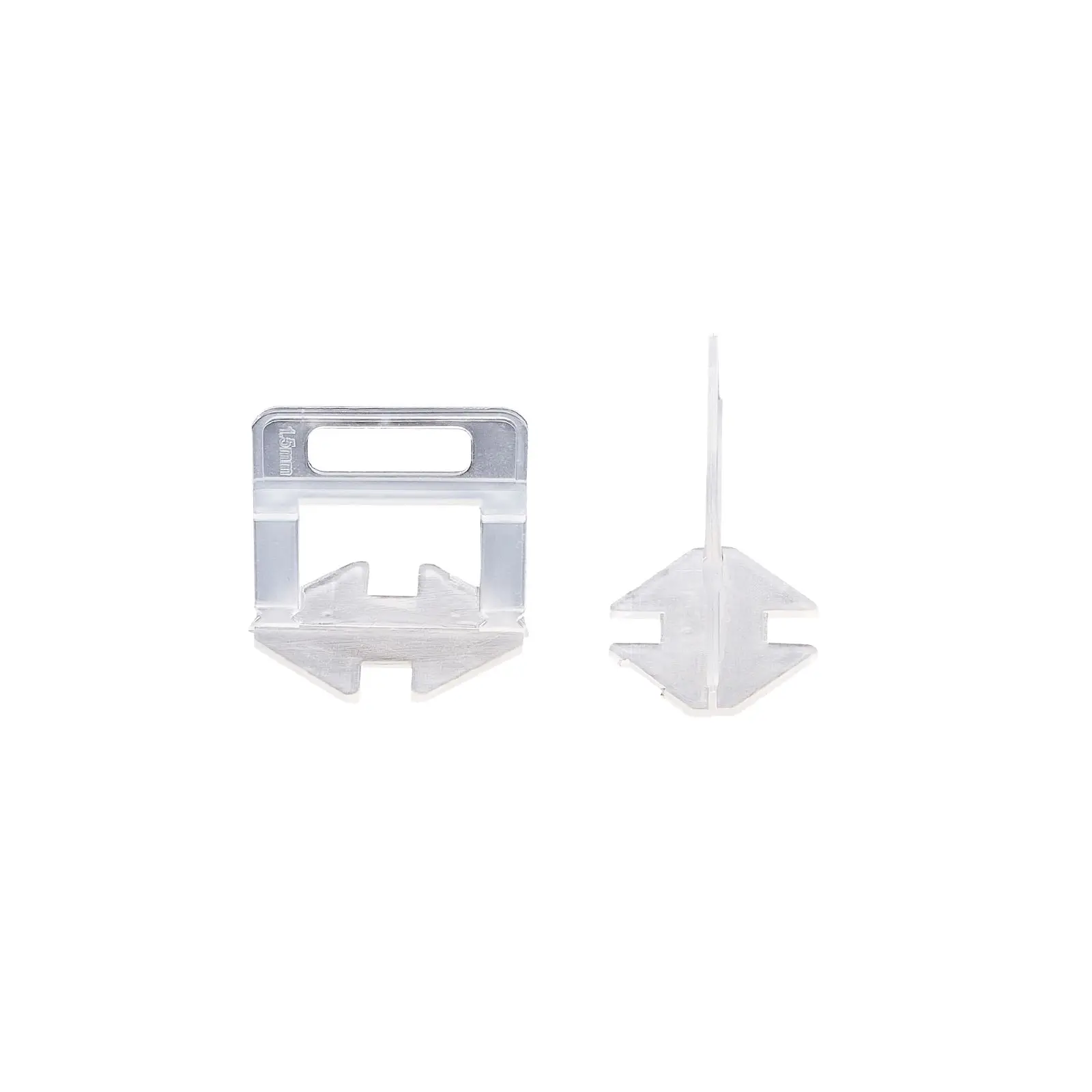 Tile Leveling System Clips, 2200-Piece DIY Tile Leveler Spacers, 1/16