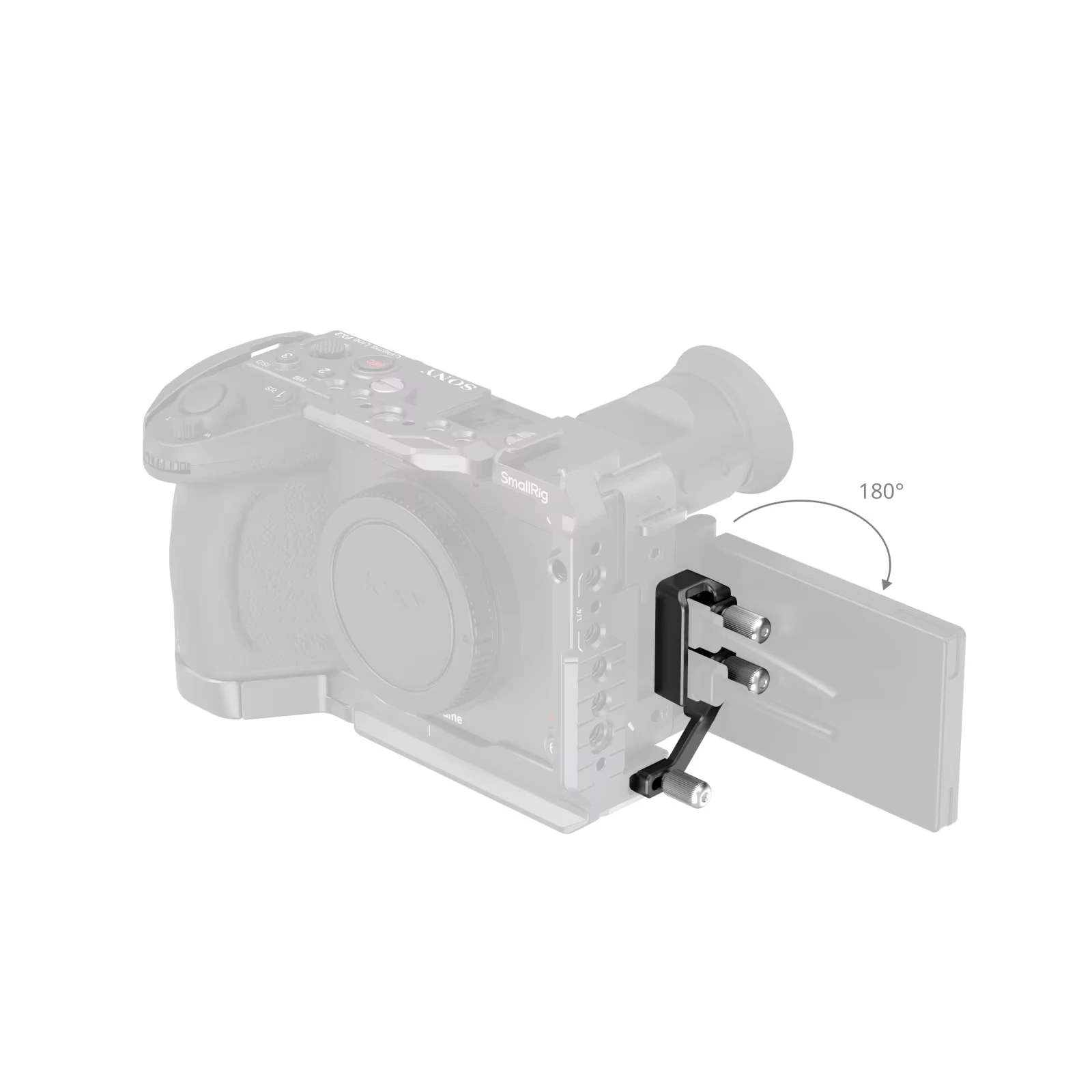 SmallRig Camera Cable Clamp for Cages for Sony FX2 USB-C & MULTIAluminum Dual-Clamp Design Ensure Stable Data Transmission -5592