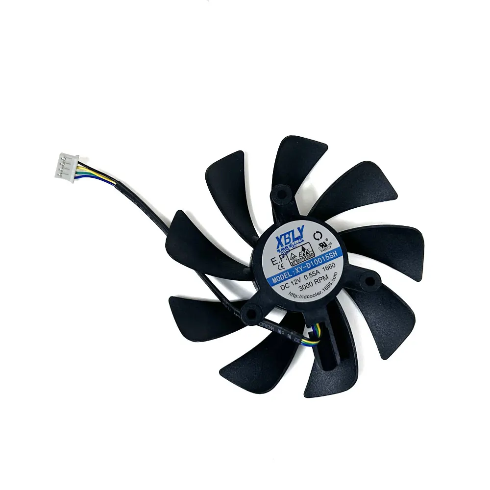 Cooling Fan 95MM XY-D10015SH DC12V 0.55A 3000RPM graphics fan for MSI GeForce RTX 2060 RTX 2070 AERO ITX 6G RTX 2070 AERO ITX 8G