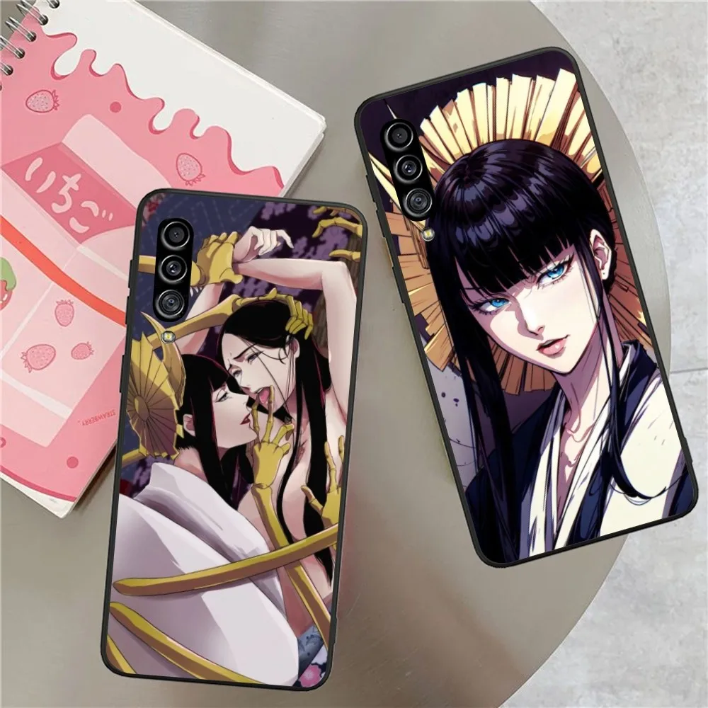 Bleach Senjumaru Mobile Cell Phone Case for Samsung Galaxy S23 S22 S21 S10 S9 S8 Plus Ultra Black Soft Phone Cover Funda