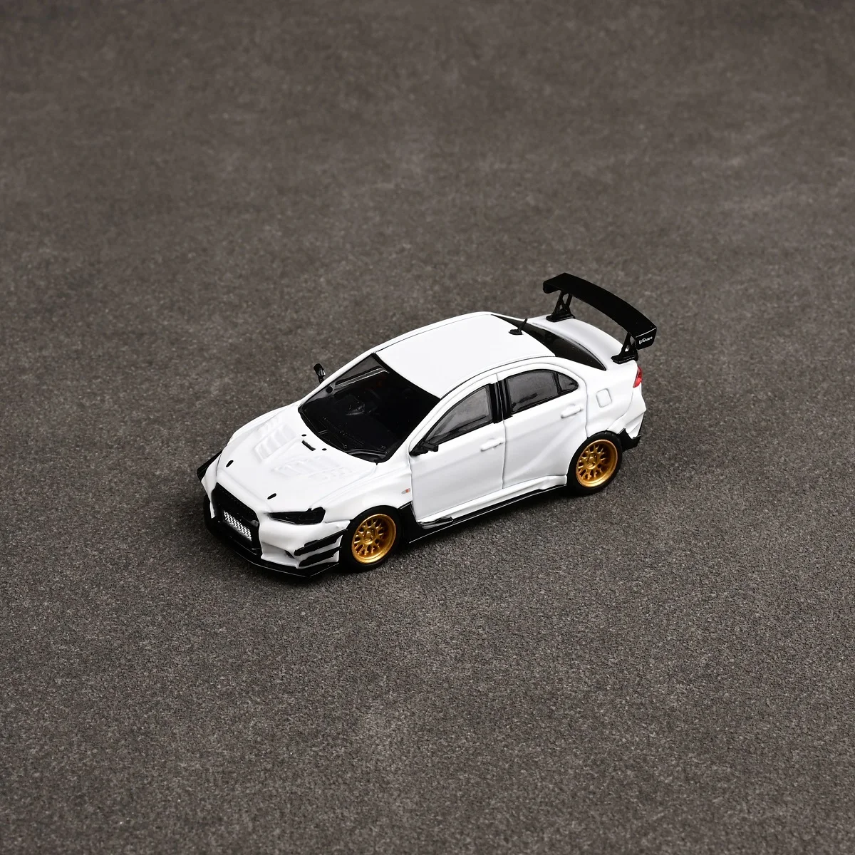 CM Model 1/64 Lancer Evolution EVO X JDM Diecast Supercar Racing Car, Die Cast Metal Toy Cars for Boys Girls with Display Case