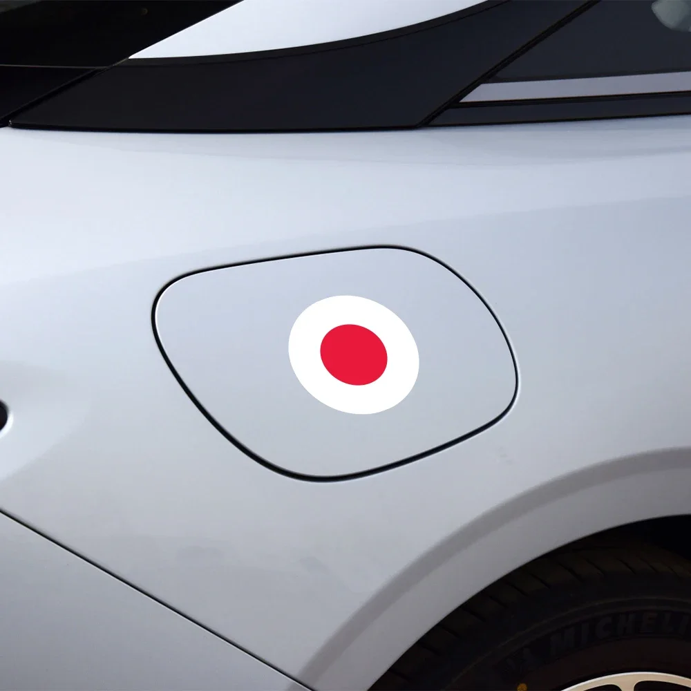 Várias bandeiras japonesas estilo adesivo gráficos eu amo japão país bandeiras decoração decalque vinil janela corpo capa acessórios automóveis